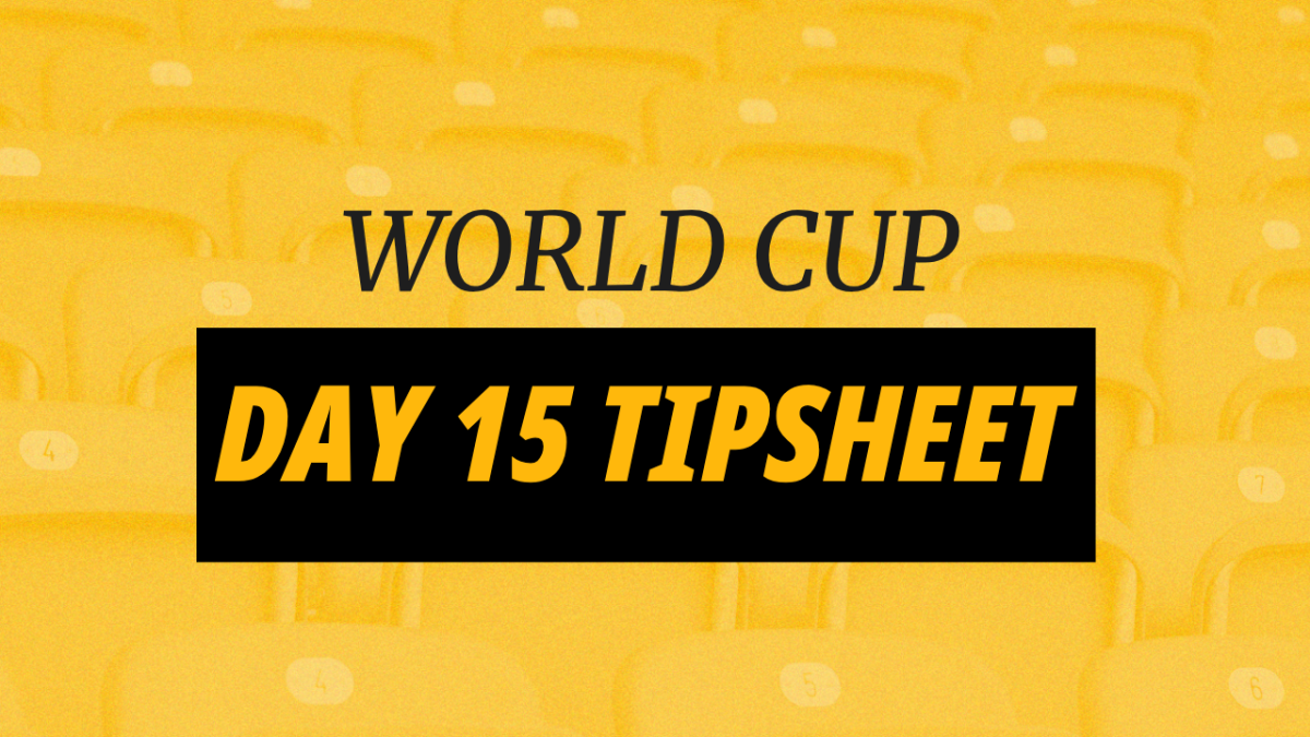 Image for Betfair' Day 15 World Cup Tips